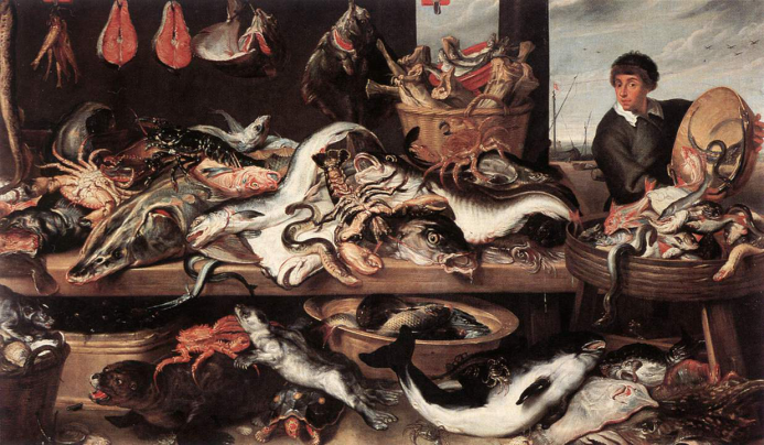 Frans Snyders (1579–1657), Fishmonger's (c. 1616) Frans Snyders (1579–1657), Fishmonger's (c. 1616)