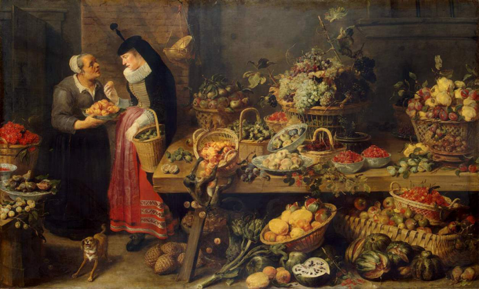 Frans Snyders (1579–1657), Fruit Stall (1618–1621) Frans Snyders (1579–1657), Fruit Stall (1618–1621)