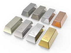Daily July gold and silver bars Daily July gold and silver bars