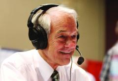 Ron Paul at mic Ron Paul at mic