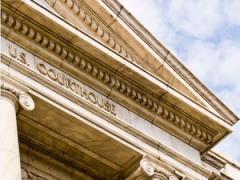 Courthouse facade Courthouse facade