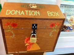 donation box donation box